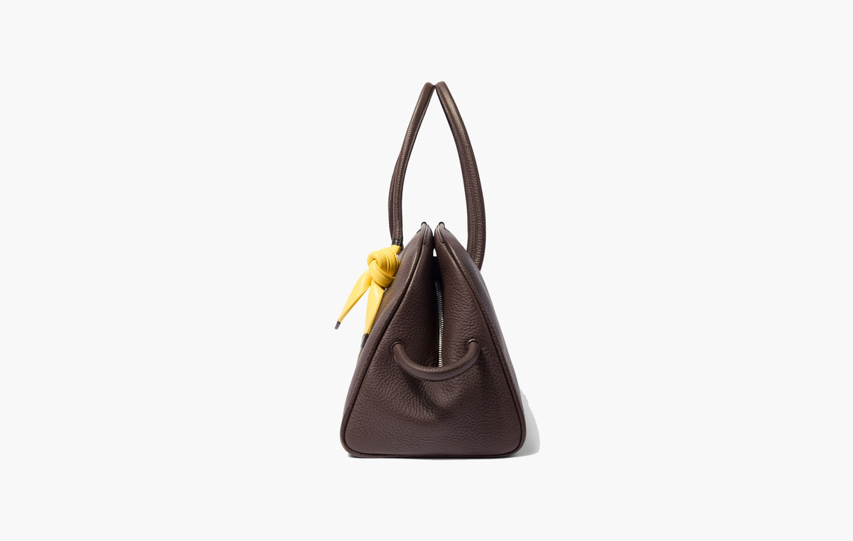 The Turismo Soft Bowling Bag "Dark Brown & Yellow Banana"