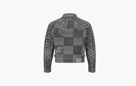 Giant Damier Waves MNGM Denim Jacket "Noir"