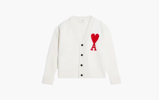ADC Cardigan "Off White/Red"