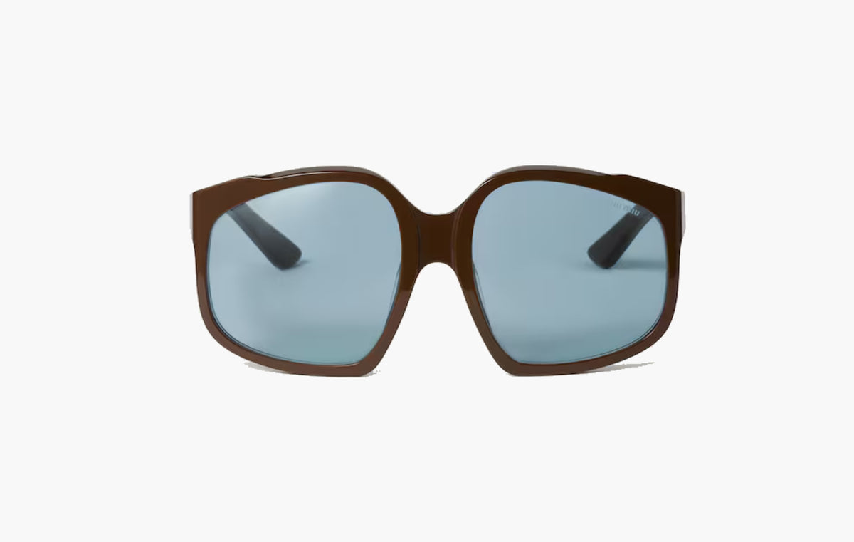 Ombre Sunglasses "Brown/Celeste"