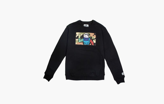 Astro Camo Crew Sweater "Black"