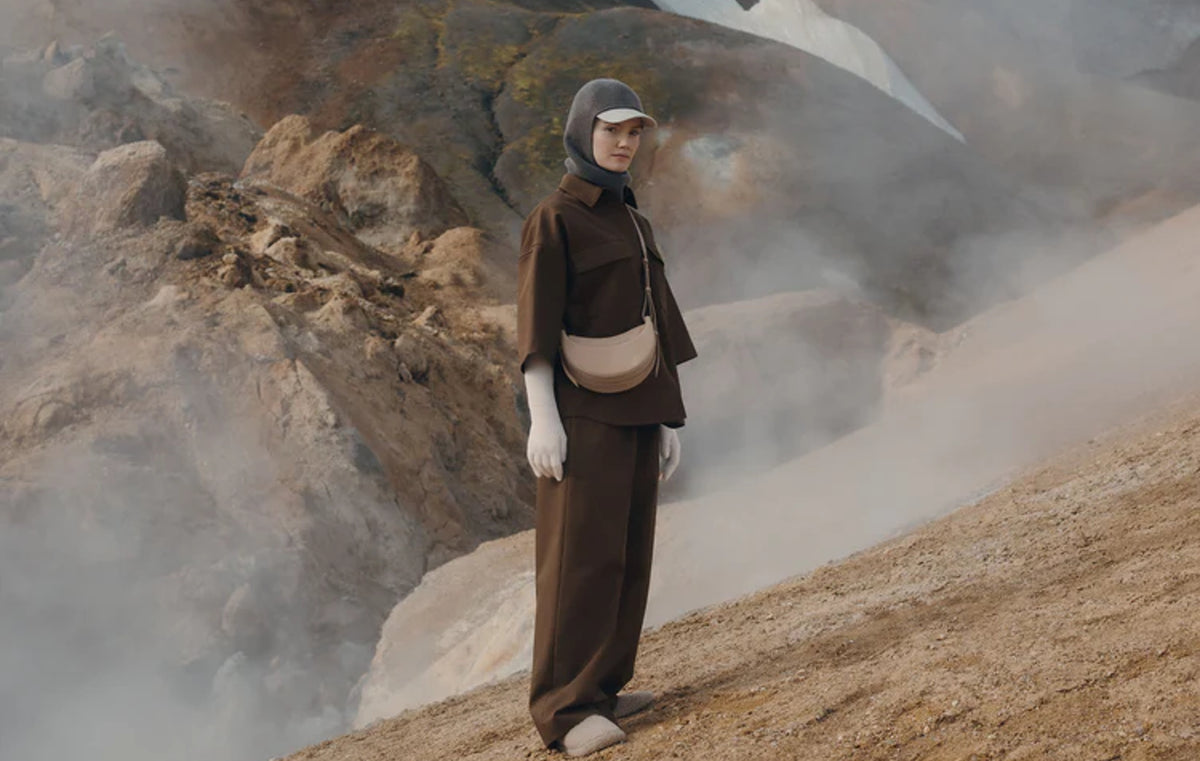 Numero Dix "Edition Crocodile Nubuck Taupe"