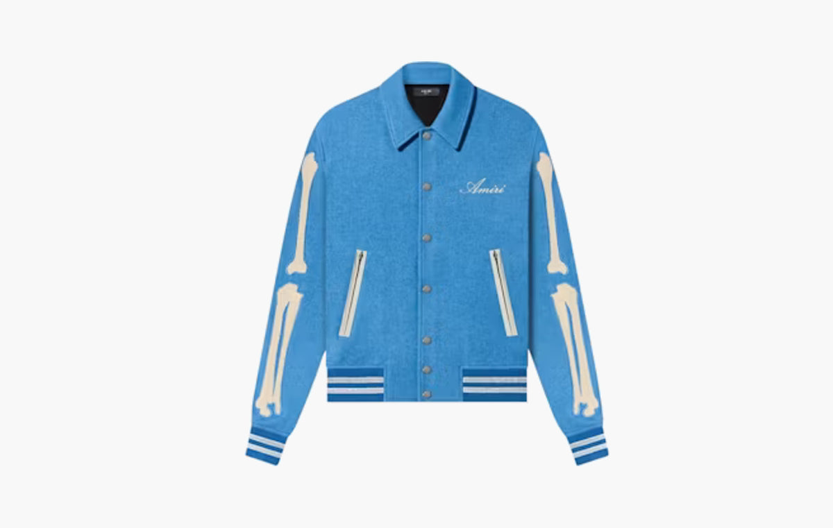 Bones Varsity Jacket "Blue"