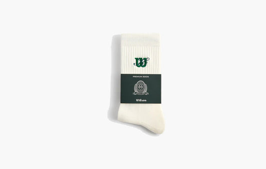 Logo Crew Socks "White"