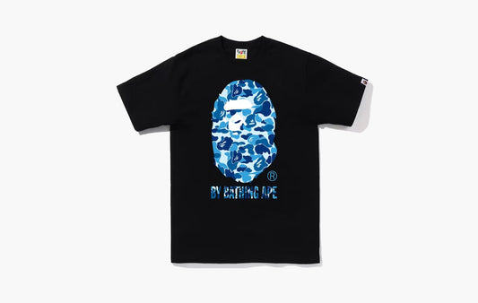 BAPE ABC Camo By Bathing Ape Tee "Black/Blue"