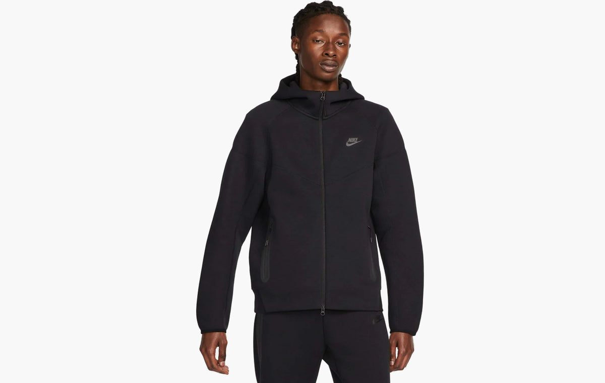 Sportswear Tech Fleece Windrunner Full-Zip Hoodie "Black/Black"
