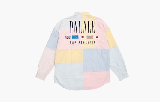 Drop Shoulder Oxford Shirt "Multi"