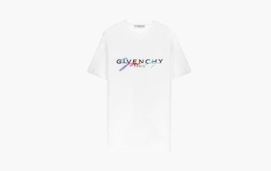 Paris Embroidered Logo T-shirt "White"