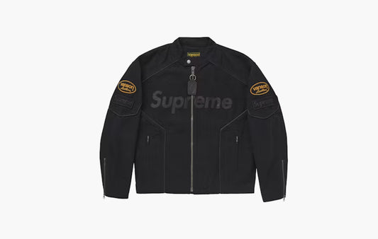 Vanson Leathers Cordura Cotton Jacket "Black"