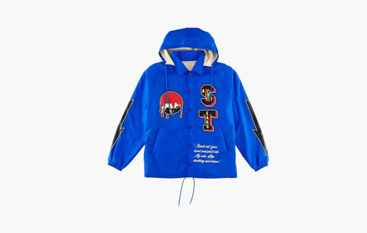 Saint Mxxxxxx x Denim Tears Holy Grail Jacket "Blue"