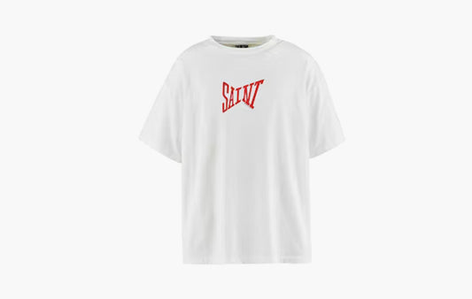 Ribon Saint T-shirt "White/Red"