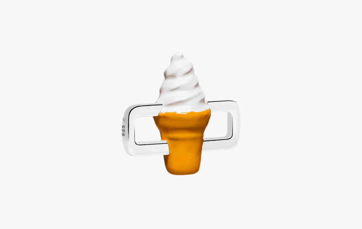 Ice Cream Charm "Silver"