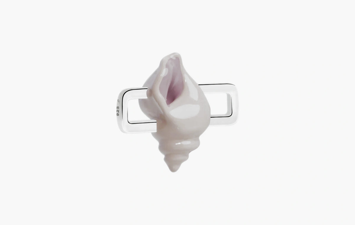 Shell Charm "Silver"