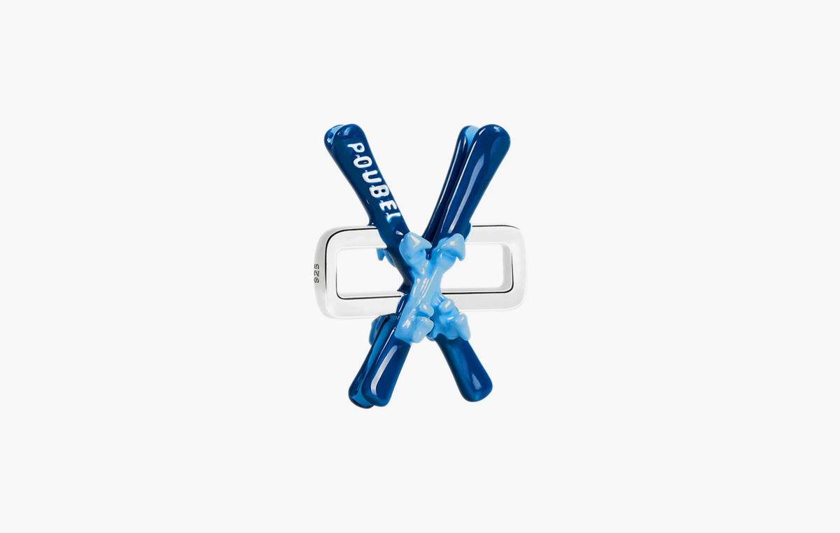 Skis Charm "Silver"