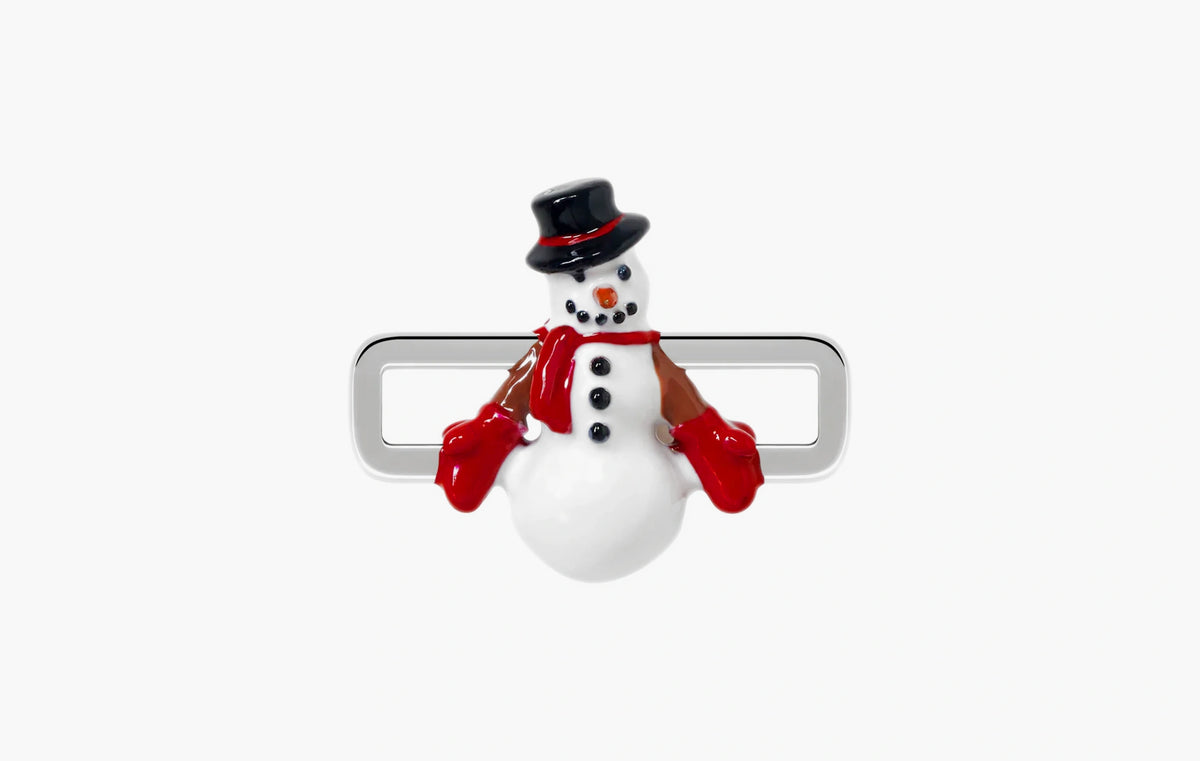 Snowman Charm "Silver"
