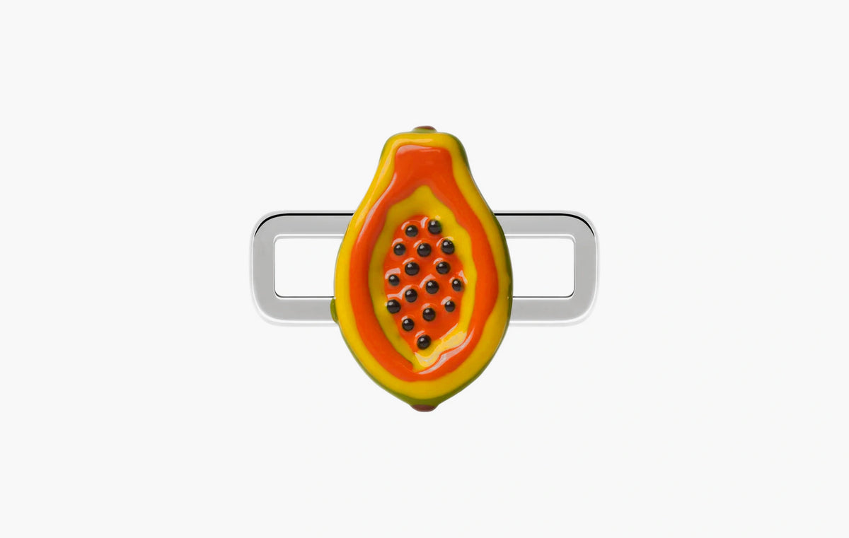 Papaya Charm "Silver"