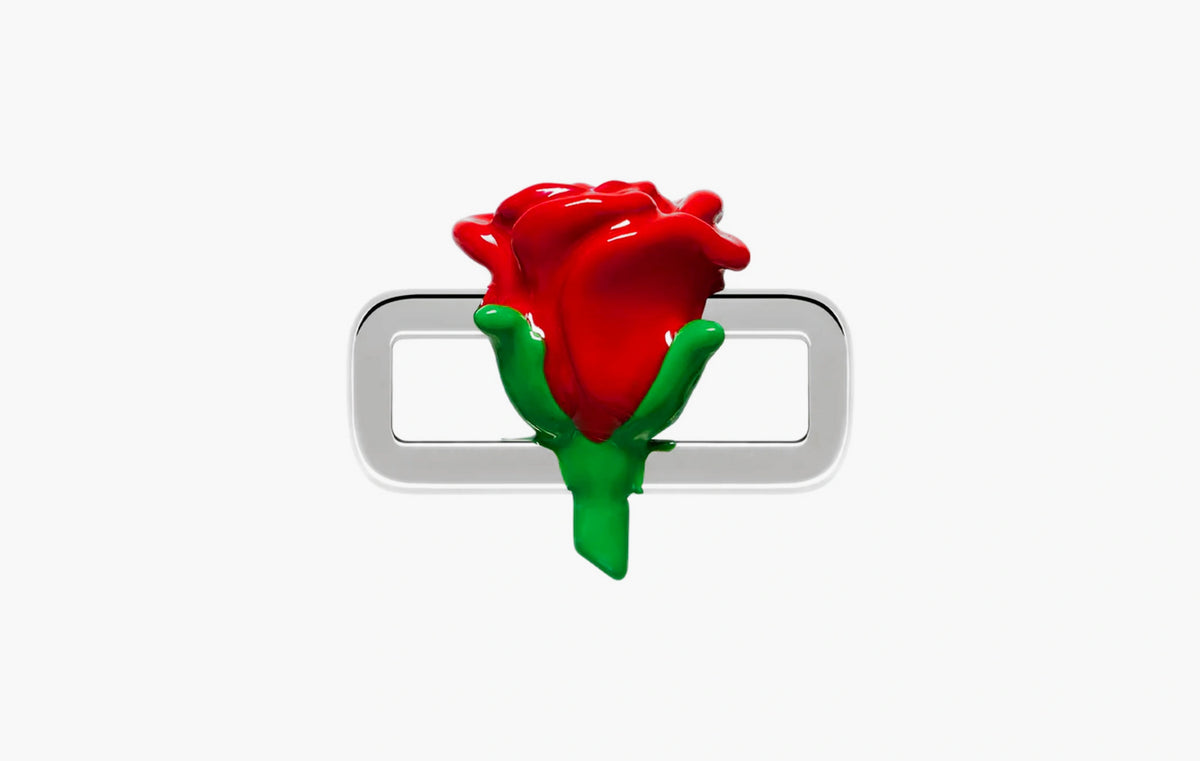 Rose Charm "Silver"