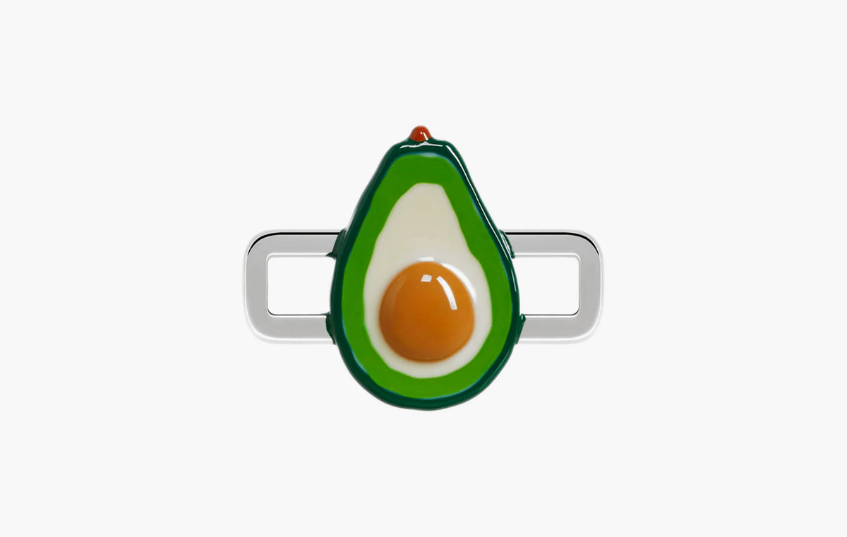 Avocado Charm "Silver"