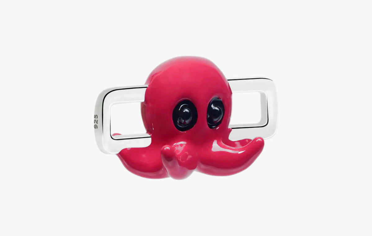 Octopus Charm "Silver"