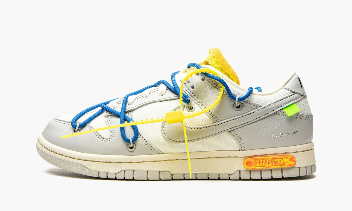 Nike Dunk Low Off-White Lot 10 - DM1602 112 | The Sortage