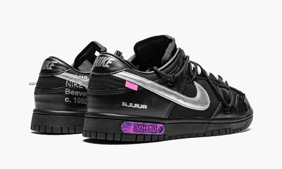 Nike Dunk Low Off-White Lot 50 - DM1602 001 | The Sortage
