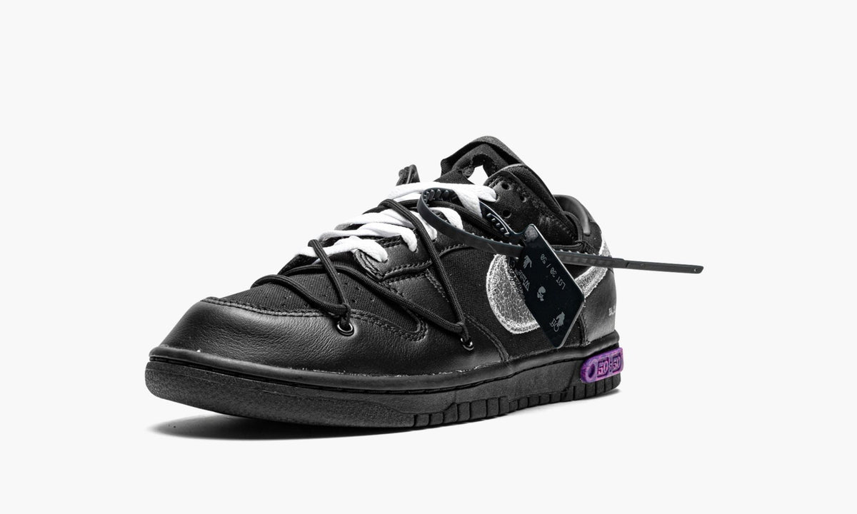 Nike Dunk Low Off-White Lot 50 - DM1602 001 | The Sortage