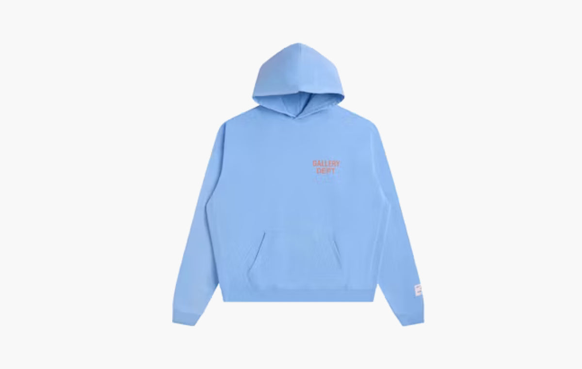 90's GD Logo Hoodie "Baby Blue"