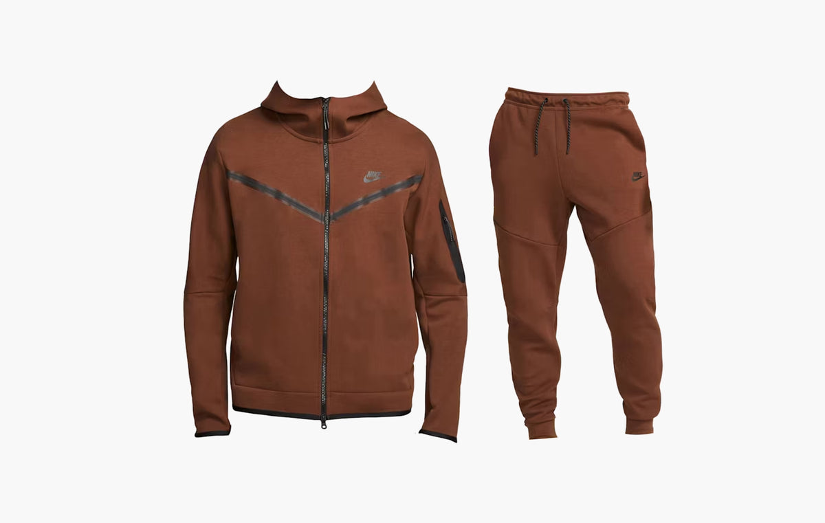 Sportswear Tech Fleece Hoodie & Joggers Set "Cacao Wow/Black"