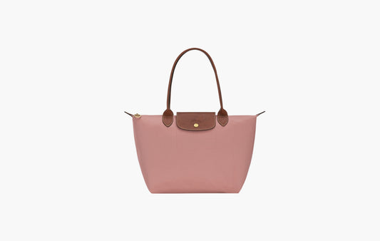 Le Pliage Original M Tote Bag  Recycled Canvas "Pink Tea"