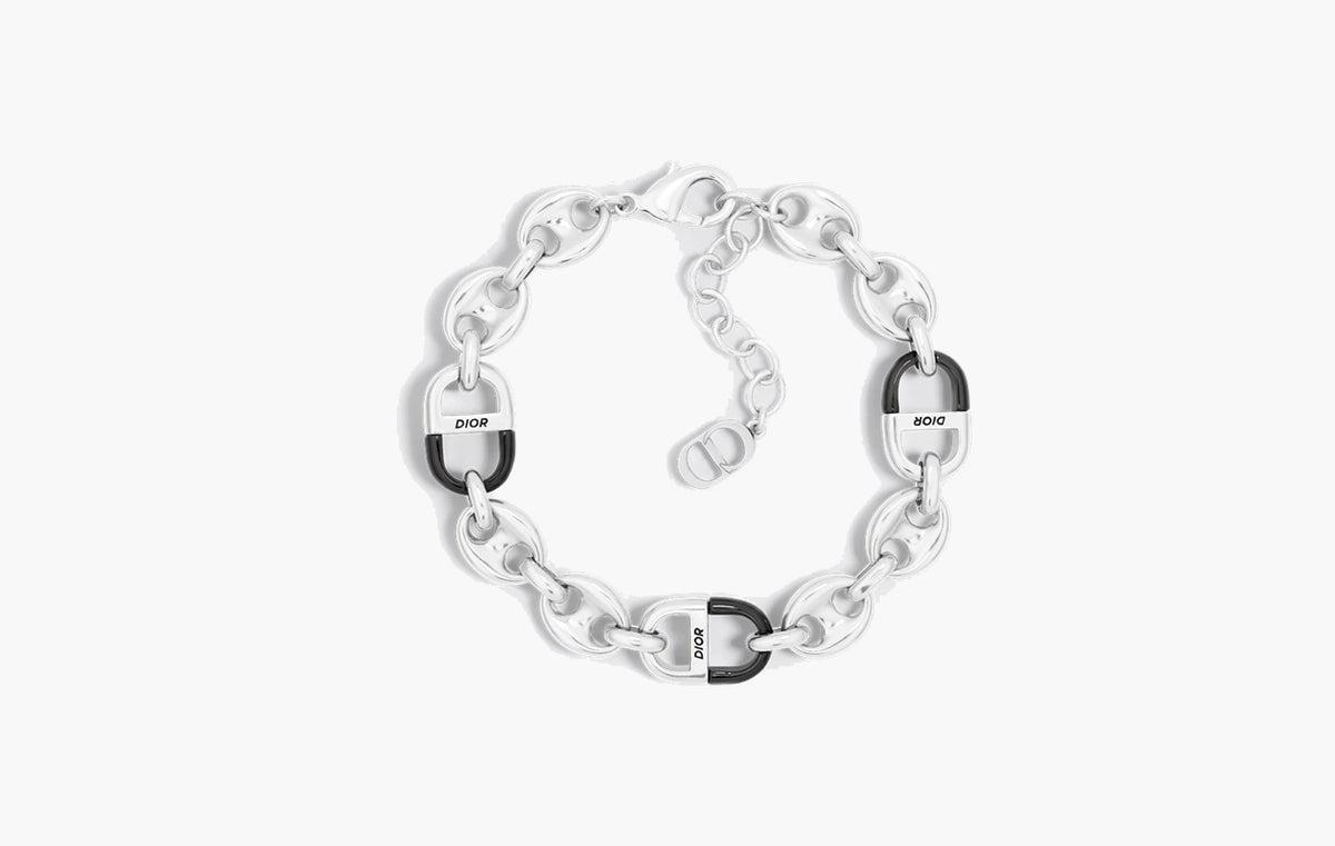 8 Chain Link Bracelet "Silver"