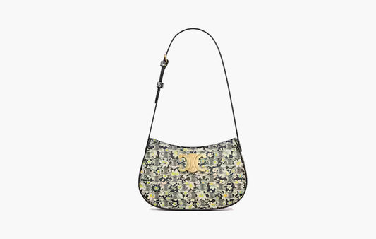 Medium Tilly Bag In Triomphe Canvas With Flower Print "Multicolor"
