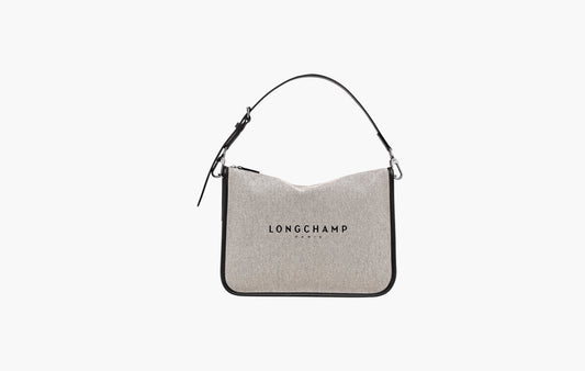 Essential L Hobo Canvas "Ecru"