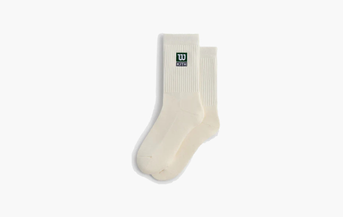 Logo Crew Socks "White"