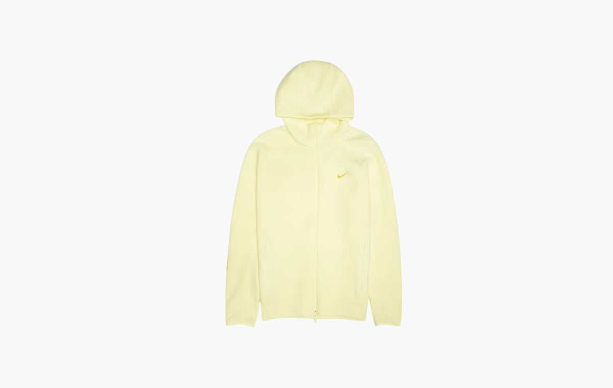 NRG Tech Fleece Full Zip Hoodie "Citron Tint/Vivid Sulfur"
