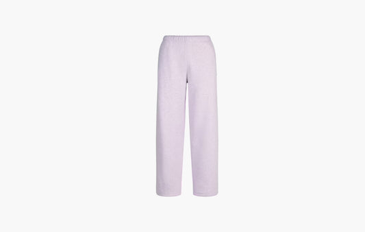 Cotton Fleece Classic Straight Leg Pant "Purple Heather"