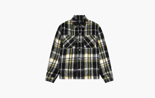 Clo Textured Overshirt "Jet Black"