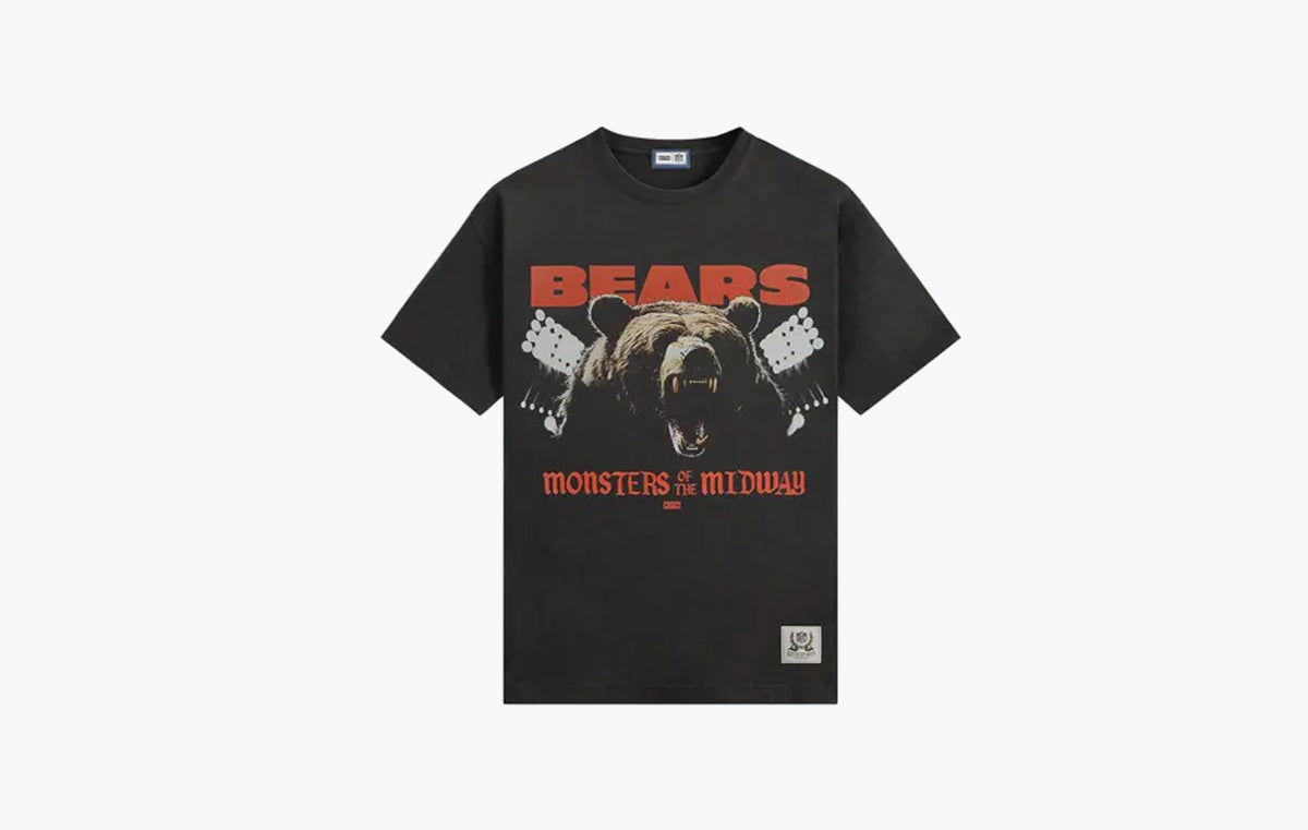 For The NFL Chicago Bears Photo Vintage Jones Tee "Black"