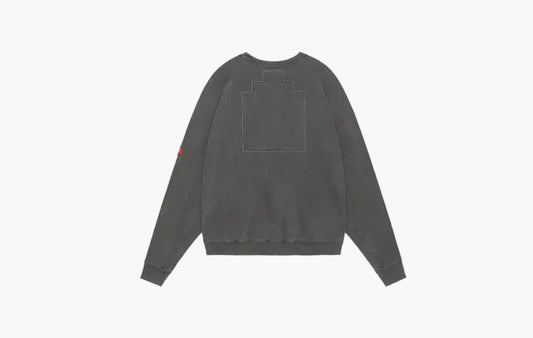 Overdye WB Headsx4 C.E Crewneck Sweatshirt "Chacoal"