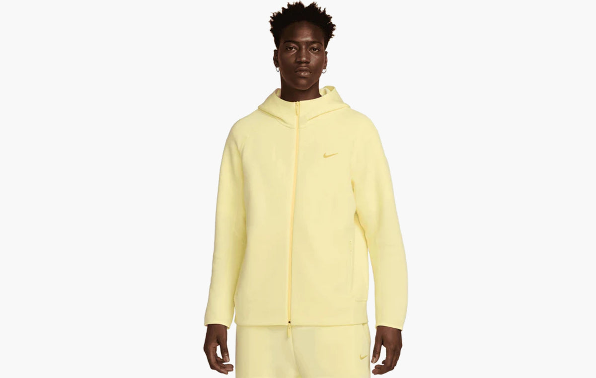 NRG Tech Fleece Full Zip Hoodie "Citron Tint/Vivid Sulfur"