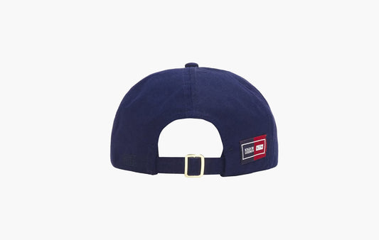 Bergdorf Goodman Wreath Long Bill Cap "Navy"