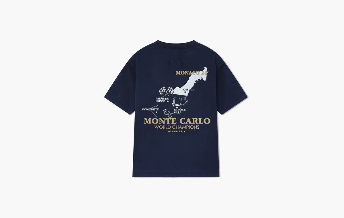 Deo Juvante Tee "Navy"