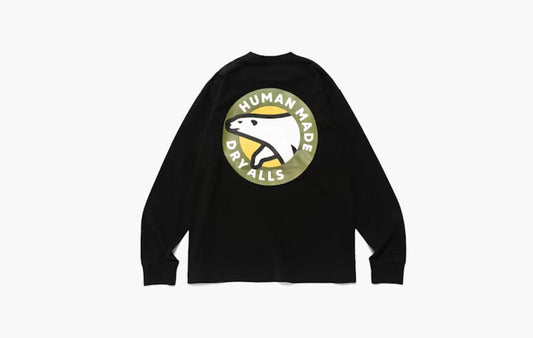 Polar Bear Graphic L/S Tee "Black"