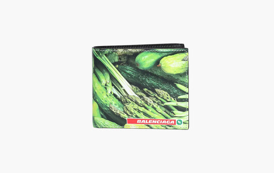 Antwerp Square Folded Coin Wallet "Veggie"