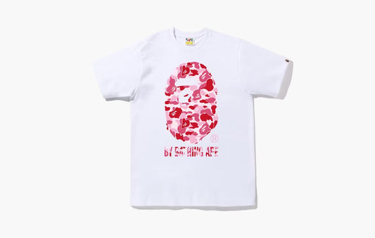 BAPE ABC Camo By Bathing Ape Tee "White/Pink"