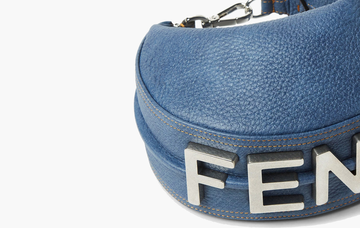 Fendigraphy Mini Leather "Blue"