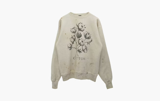 Saint Mxxxxxx x Denim Tears Cotton Crewneck Sweatshirt "Grey"