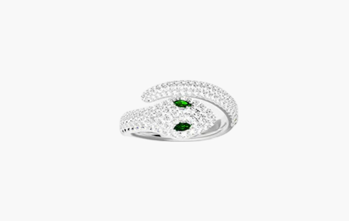 Festival Kaa Wrap Ring Sterling Silver