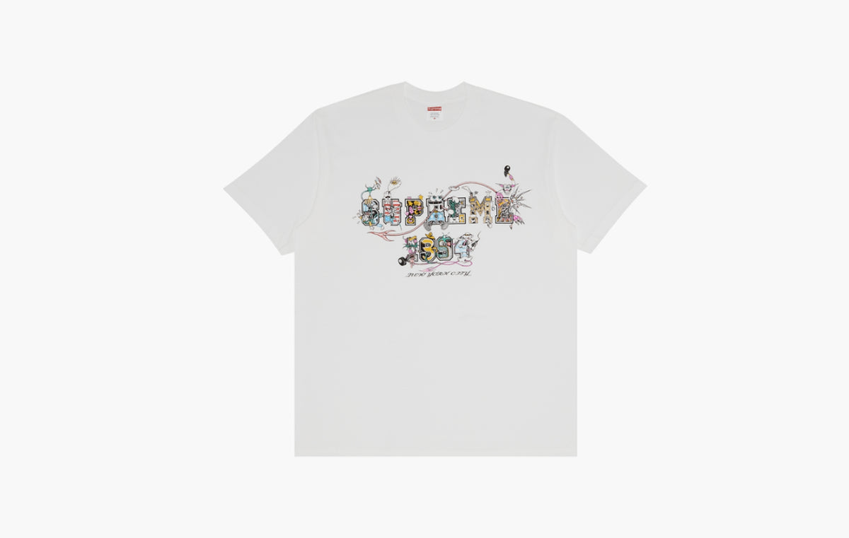 Varsity Tee "White"