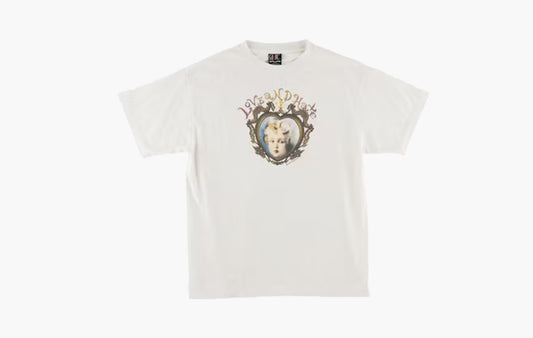 Love and Hate Baby T-Shirt "Vintage White"