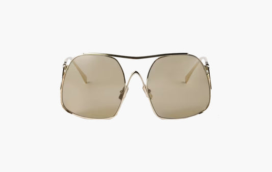Ombre Sunglasses "Silver/Camomile"